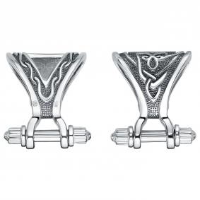 Переходник из черненого серебра для толстой/широкой цепи Высоковы 585 с болтовым замком 37-000001-105000 37-000001-105000 фото