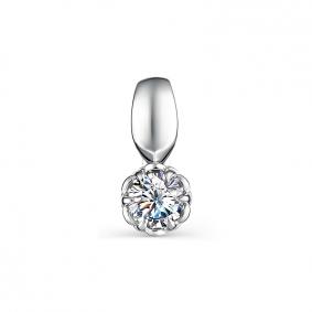 Золотая подвеска АЛЬКОР 3781-200 с бриллиантом 3781-200 фото