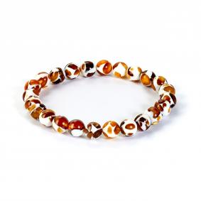 Браслет янтарный Пеструшка ИП Шавкунов ИН с ювелирной смолой 3901147930 3901147930 фото