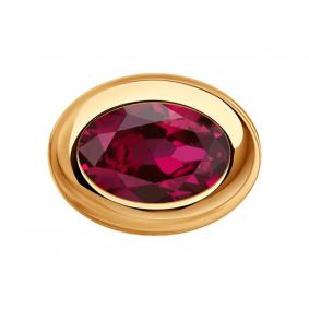 Золотая подвеска SOKOLOV 4030198 с рубином 4030198 фото