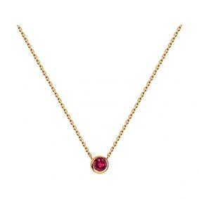 Золотое колье SOKOLOV 4070028 с рубином 4070028 фото