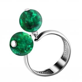 Серебряное кольцо Дарвин 420431013mm-з 420431013mm-з фото