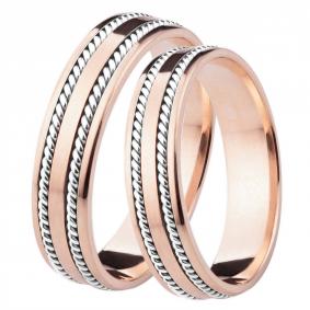 Золотое обручальное кольцо 5 мм Primossa 430-000-405 430-000-405 фото