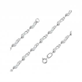 Серебряный браслет TALANT 47-72-0001-12255 с фианитом 47-72-0001-12255 фото
