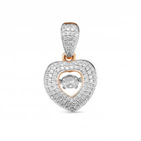 Золотая подвеска RoseGrace с танцующим бриллиантом 5-2103-103-3К 5-2103-103-3К фото