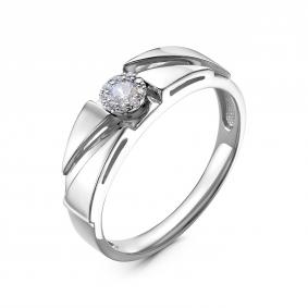 Кольцо из белого золота RoseGrace 5-5482-103ИНВ-1Б с бриллиантом 5-5482-103ИНВ-1Б фото