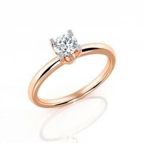 Золотое кольцо RoseGrace 5-5632-103-1К с бриллиантом 5-5632-103-1К фото