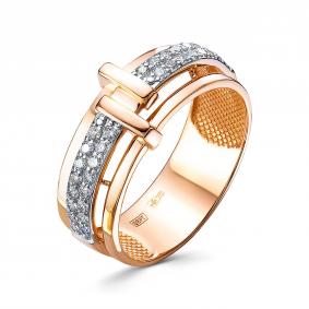 Золотое кольцо RoseGrace 5-6560-103-1К с бриллиантом 5-6560-103-1К фото
