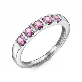 Кольцо из белого золота RoseGrace 5-6644-103-1Б-СапРоз с сапфиром 5-6644-103-1Б-СапРоз фото