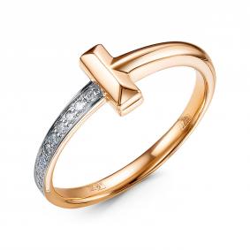 Золотое кольцо RoseGrace 5-6664-103-1К с бриллиантом 5-6664-103-1К фото
