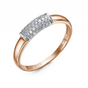 Золотое кольцо RoseGrace 5-7581-103-1К с бриллиантом 5-7581-103-1К фото