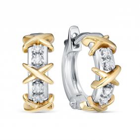 Серьги из белого золота RoseGrace 5-8323-103-2БЖ 5-8323-103-2БЖ фото