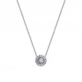 Колье из белого золота RoseGrace 5-8965-103И1-9Б с бриллиантом 5-8965-103И1-9Б фото