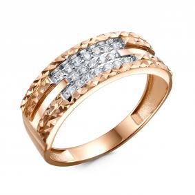 Золотое кольцо RoseGrace 5-9247-313-1К с фианитом 5-9247-313-1К фото