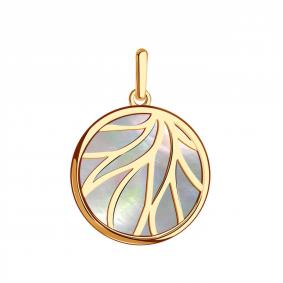 Золотая подвеска TALANT 50-00-0070-10316 с перламутром 50-00-0070-10316 фото