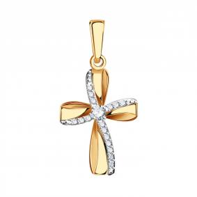 Золотая подвеска TALANT 50-02-0001-11214 с фианитом 50-02-0001-11214 фото