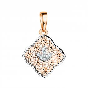 Золотая подвеска TALANT 50-03-0001-29975 с фианитом 50-03-0001-29975 фото