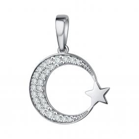 Серебряная подвеска TALANT 50-72-0001-15172 с фианитом 50-72-0001-15172 фото