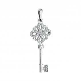 Серебряная подвеска TALANT 50-72-0001-15328 с фианитом 50-72-0001-15328 фото