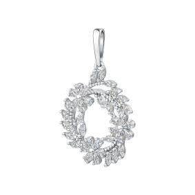 Серебряная подвеска TALANT 50-72-0001-15843 с фианитом 50-72-0001-15843 фото