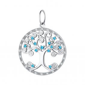 Серебряная подвеска TALANT 50-72-0009-29254 с фианитом 50-72-0009-29254 фото