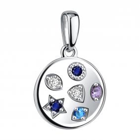 Серебряная подвеска TALANT 50-72-000M-17417 с фианитом 50-72-000M-17417 фото