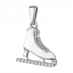 Серебряная подвеска TALANT 50-79-0001-29611 с фианитом и эмалью 50-79-0001-29611 фото