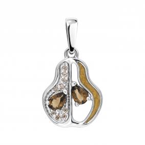Серебряная подвеска TALANT 50-79-0007-17140 с фианитом и эмалью 50-79-0007-17140 фото