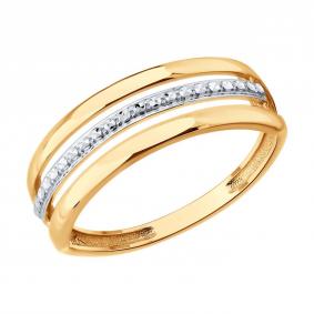 Золотое кольцо Diamant 51-110-00482-1 51-110-00482-1 фото