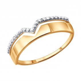 Золотое кольцо Diamant 51-110-01288-1 51-110-01288-1 фото