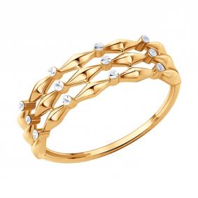 Золотое кольцо Diamant 51-110-03156-1 51-110-03156-1 фото