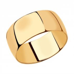 Золотое обручальное кольцо 8 мм Diamant 51-111-00337-1 51-111-00337-1 фото
