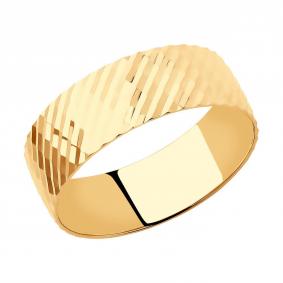 Золотое обручальное кольцо 6 мм Diamant 51-111-00437-1 51-111-00437-1 фото
