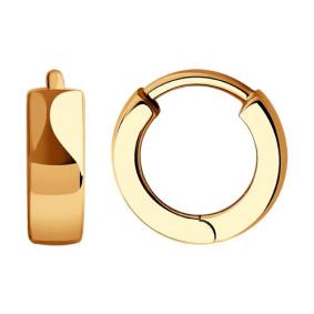 Золотые серьги Diamant 51-120-01518-1 51-120-01518-1 фото