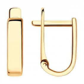 Золотые серьги Diamant 51-120-01527-1 51-120-01527-1 фото