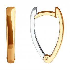 Золотые серьги Diamant 51-120-02189-1 51-120-02189-1 фото