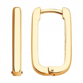 Золотые серьги Diamant 51-120-02904-1 51-120-02904-1 фото