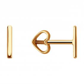 Золотые серьги Diamant 51-122-02194-1 51-122-02194-1 фото