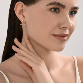 Золотые серьги SOKOLOV 51-122-02976-1 51-122-02976-1 фото