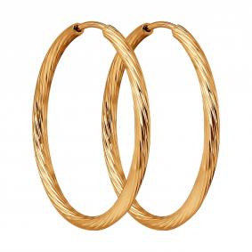 Золотые серьги Diamant 51-124-01965-1 51-124-01965-1 фото