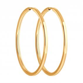 Золотые серьги Diamant 51-124-02335-1 51-124-02335-1 фото