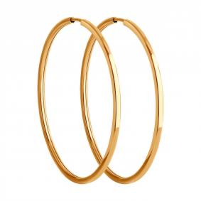 Золотые серьги Diamant 51-124-02386-1 51-124-02386-1 фото