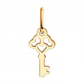 Золотая подвеска Diamant 51-130-02003-1 51-130-02003-1 фото