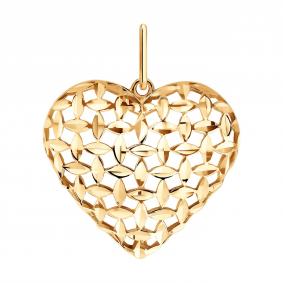 Золотая подвеска Diamant 51-130-03035-1 51-130-03035-1 фото