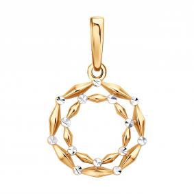 Золотая подвеска Diamant 51-130-03156-1 51-130-03156-1 фото