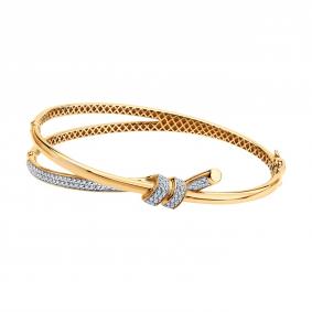 Золотой браслет Diamant 51-150-02971-1 с фианитом 51-150-02971-1 фото