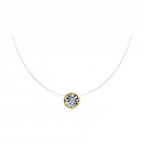 Колье на леске Diamant с бриллиантом 51-270-01198-1 51-270-01198-1 фото