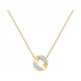 Золотое колье Diamant 51-270-02926-1 с бриллиантом 51-270-02926-1 фото
