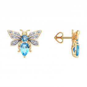 Золотые серьги SOKOLOV 51-322-00466-2 51-322-00466-2 фото