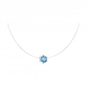 Колье на леске Diamant с топазом 51-370-01476-1 51-370-01476-1 фото